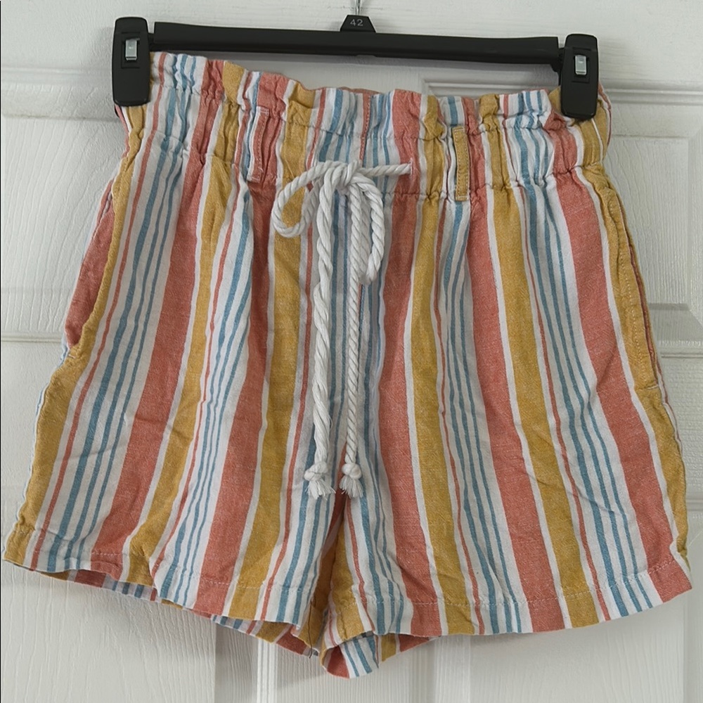 Striped Casual Shorts